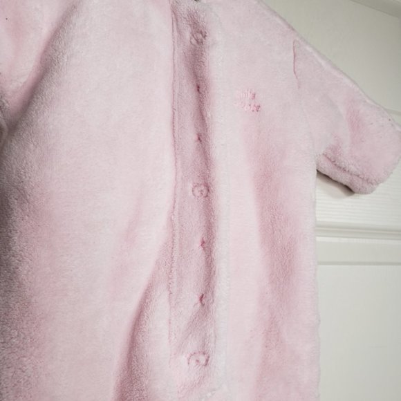 Emile et Rose fleece fuzzy infant baby snowsuit - Picture 2 of 4